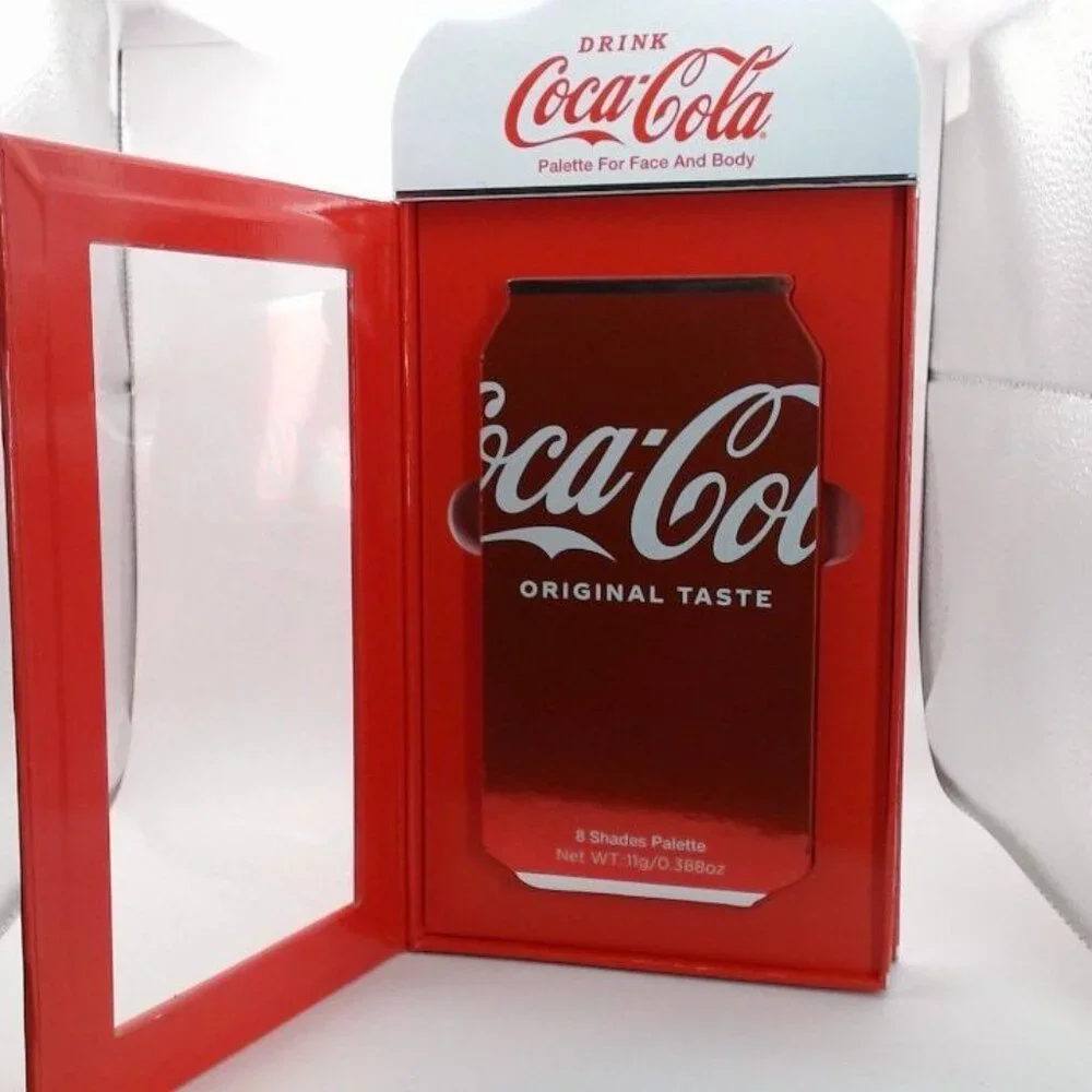 Glamlite x Coca-Cola‎ Eyeshadow Palette – 8 Shades – NWT